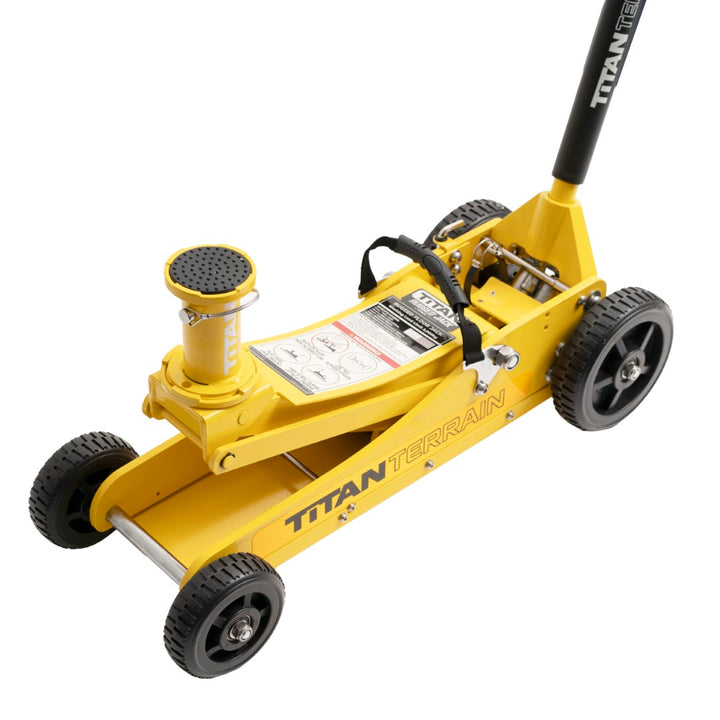 3 TONNE RUGGED FLOOR JACK - CANARY YELLOW 'LIMITED EDITION'